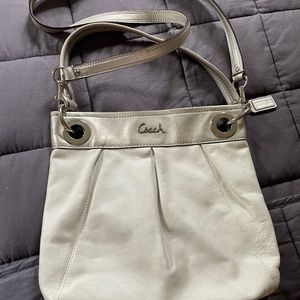 White Coach Crossbody Purse